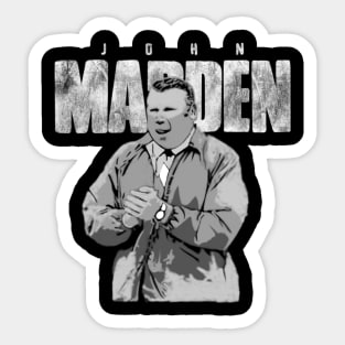 John Madden Sticker